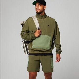 Fabletics The Outpost Anorak Jacket Green M